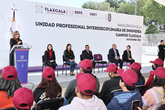 Inauguró Gobernadora Lorena Cuéllar la UPIIT campus Tlaxcala del IPN