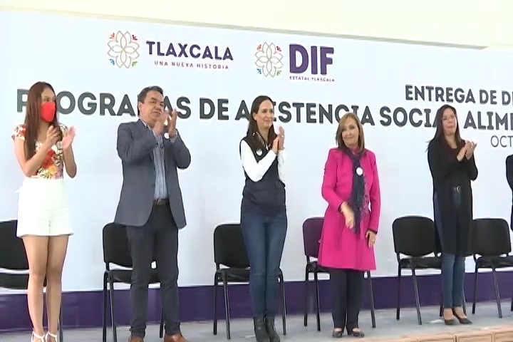 Entrega gobernadora Lorena Cuéllar despensas de los Programas de Asistencia Social Alimentaria 