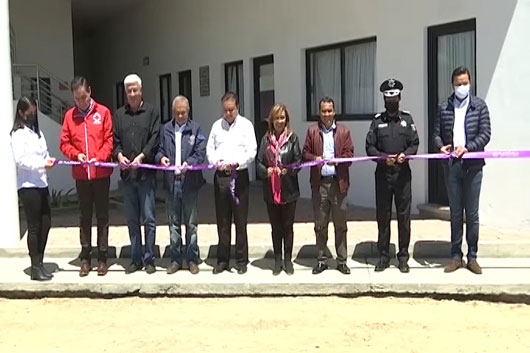 Inaugura gobernadora Lorena Cuéllar centro de respuesta inmediata de Ciudad Industrial Xicohténcatl I 