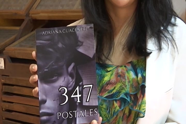 Presenta la escritora Adriana Cuacenetl su obra “347 postales” 