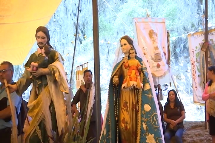 Celebran en el municipio de Españita el 411 aniversario de la aparición de la Virgen de Loreto