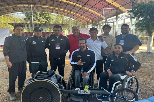 Destacan deportistas tlaxcaltecas en los juegos nacionales deportivos de silla de ruedas y amputados
