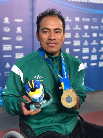 Leonardo de Jesús Pérez logra medalla de oro en Parapanamericanos Santiago 2023