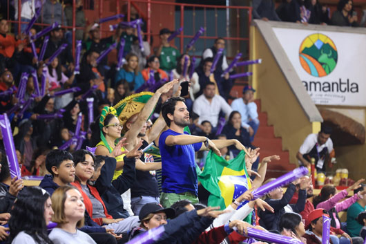Huamantla disfrutó la etapa de cuartos de final del Mundial de Voleibol