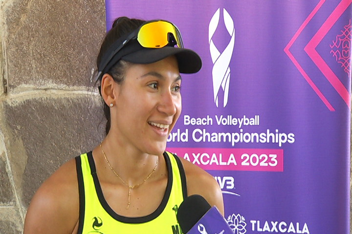 Atenas Gutiérrez regresa a Tlaxcala para participar en el Campeonato Mundial de Voleibol 