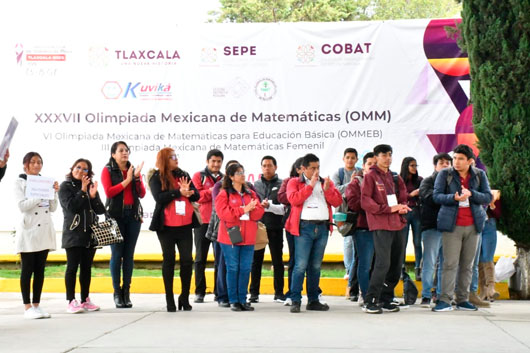 COBAT fue sede de la olimpiada mexicana de matemáticas 2023 etapa estatal