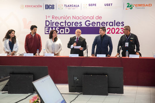 Albergó Tlaxcala primera reunión nacional de EMSAD
