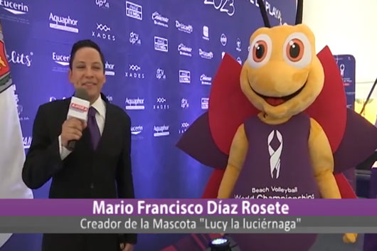 Conozca a “Lucy, la Luciérnaga”, mascota oficial del Campeonato Mundial de Voleibol de Playa Tlaxcala 2023