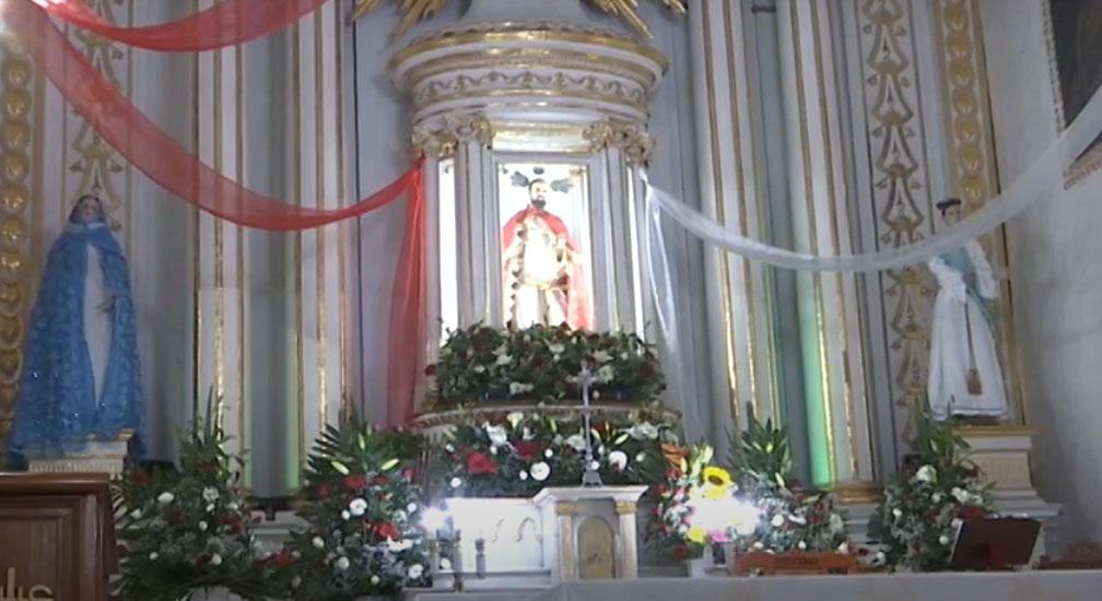 Vive Tzompantepec su Noche Mágica en honor a el Divino Salvador