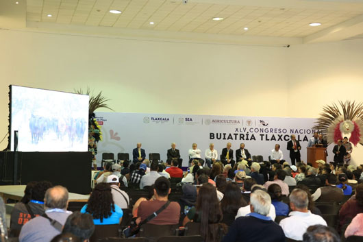 Inauguró SIA XLV congreso nacional de buiatría Tlaxcala 2023