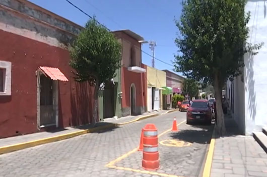 Con apoyo de gobierno estatal mejoran infraestructura en Santa Cruz Tlaxcala: David Martínez 