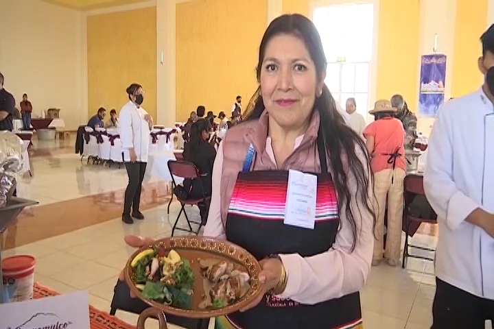 Realizan la primera Muestra Gastronómica de la Feria de Cuaxomulco 2023