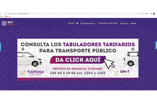 Integra SMyT tabuladores de rutas de transporte para consulta ciudadana