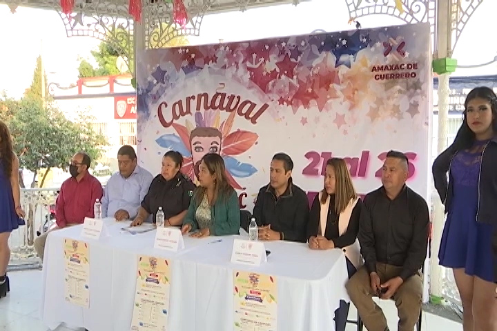 Presentan actividades del “Carnaval Amaxac 2023”