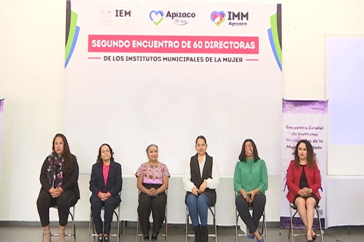 Realizan en Apizaco el Segundo Encuentro de directoras de los instituto municipales de la mujer 