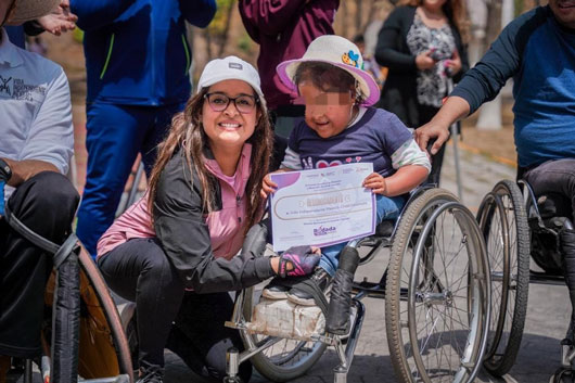 Reúne primera rodada nacional por la inclusión a más de 400 personas en sillas de ruedas