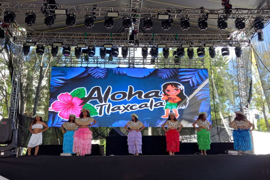 “Tlaxcala, la Feria de Ferias 2023” fue sede del encuentro estatal de danzas polinesias