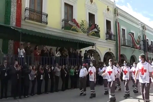 Participará Cruz Roja Mexicana en desfile cívico-militar en la capital del estado