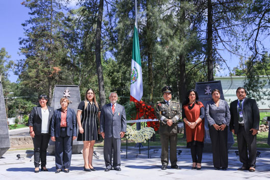Conmemoran autoridades 176 aniversario de la gesta de los Niños Héroes de Chapultepec