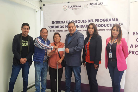Contribuye FOMTLAX al bienestar y desarrollo económico de los tlaxcaltecas