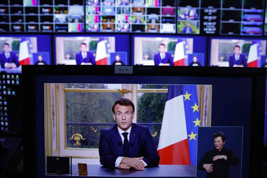 Macron dice escuchar “ira” contra su reforma, pero es “necesaria”