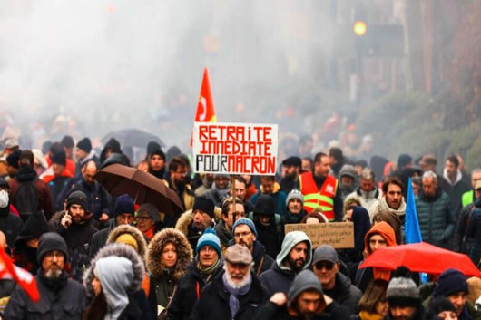 Tercera ola de protestas en Francia contra reforma de las pensiones