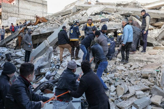 Sismo en Turquía y Siria deja más de 6 mil muertos y 23 mil heridos