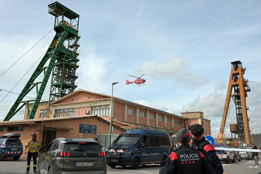 Mueren tres personas atrapadas en mina en España