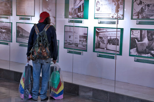 Presentan exposición “pasado, presente y porvenir del IMSS” en metro Pino Suárez de la CDMX 