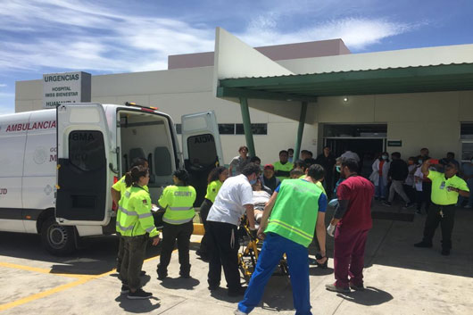 Atendió sector salud 20 lesionados en Huamantlada 2023