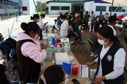 Se han aplicado en Tlaxcala 3.2 millones de vacunas contra covid-19