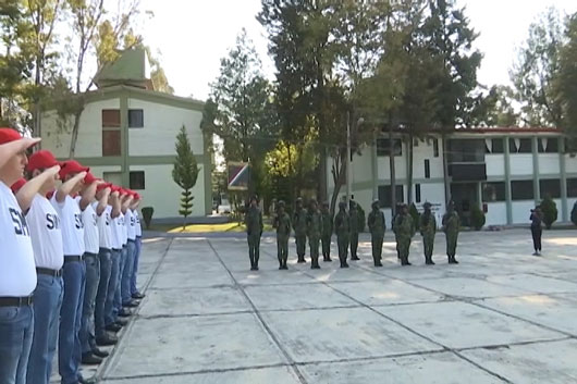 Reciben autoridades de la 23ª Zona Militar al personal del Servicio Militar Nacional Clase 2004