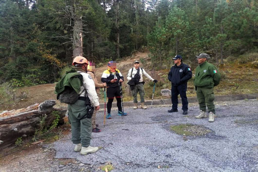 Arriban casi 5 mil turistas a la Malinche; policía de montaña brinda seguridad