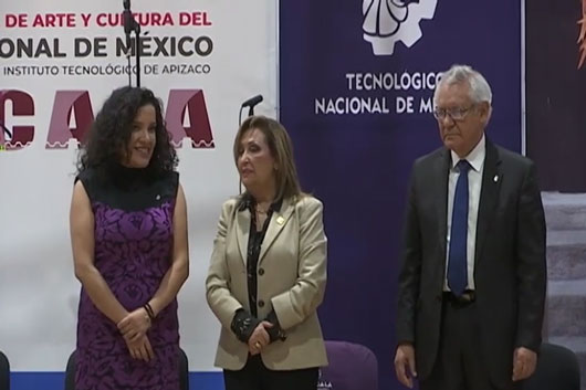 Encabeza gobernadora Lorena Cuéllar ceremonia inaugural del ENAC 2023 del TECNM