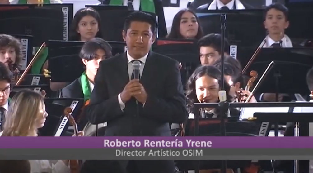 Se presenta la orquesta sinfónica infantil de México en Palacio de cultura