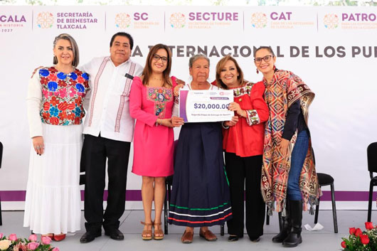 Encabeza gobernadora Lorena Cuéllar conmemoración del día internacional de los pueblos indígenas