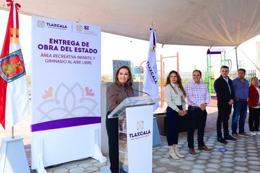 Inauguró Gobernadora obras públicas en Tenancingo y Nativitas