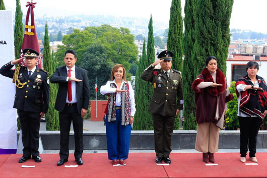 Encabezó Gobernadora Desfile Conmemorativo al 113 Aniversario del Inicio de la Revolución Mexicana