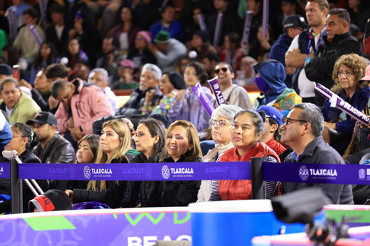 Tlaxcaltecas vivieron con intensidad la semifinal de voleibol de playa 2023