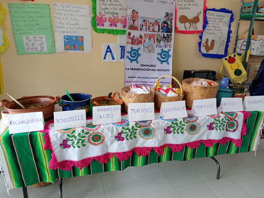 Realiza SC muestra gastronómica prehispánica en escuela indígena