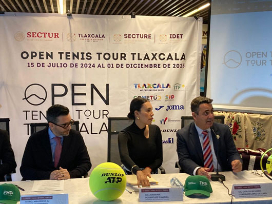 Tlaxcala, sede del Tenis de las Américas, con la llegada del circuito ITF M15