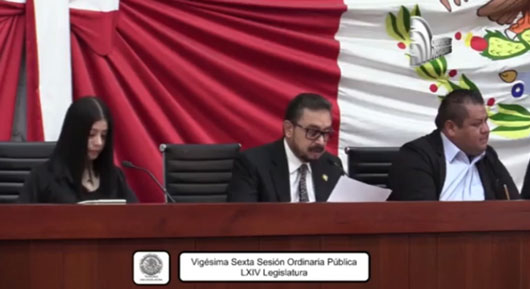 Aprueba Congreso del Estado convocatoria del Parlamento Juvenil Tlaxcala 2024