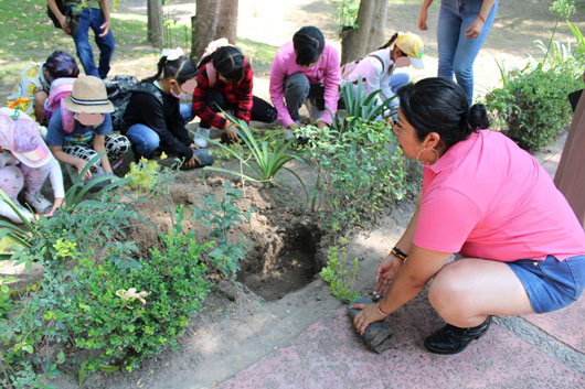 Realiza SMA recorridos, pláticas y talleres en el jardín botánico tizatlán
