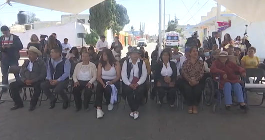 Reconocen habitantes de Benito Juárez trabajo del Gobierno del Estado 