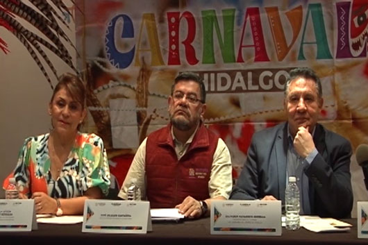 Tlaxcala participarán en el Carnaval de Hidalgo 2024