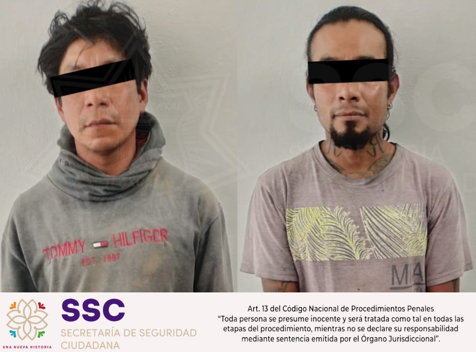 Detiene SSC a dos hombres por delitos ambientales, en La Malinche