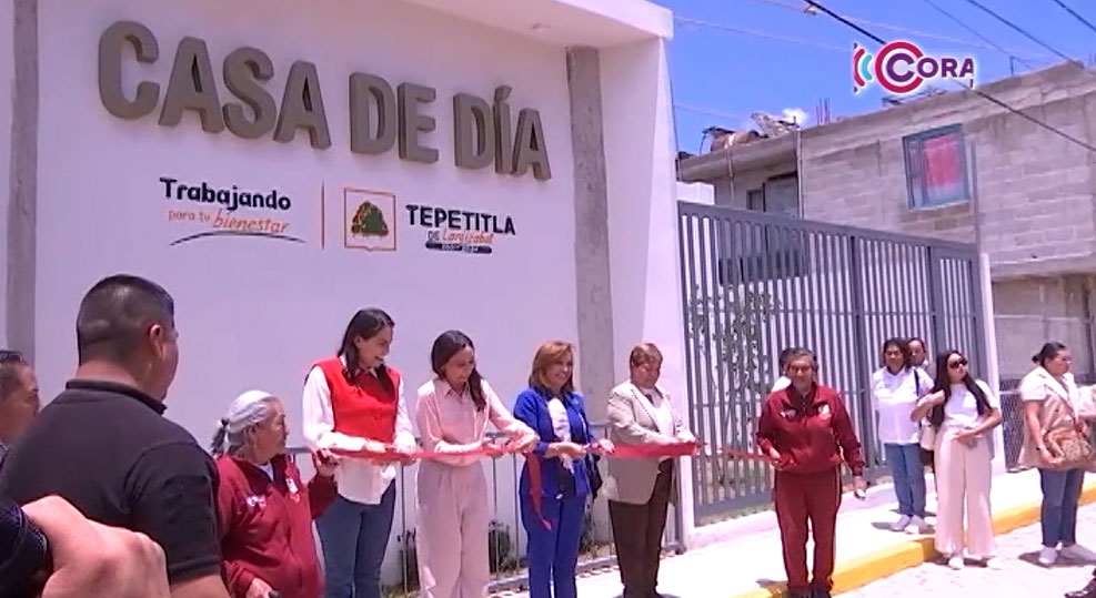 Inauguró gobernadora Lorena Cuéllar Cisneros “Casa de día” en Villalta, Tepetitla