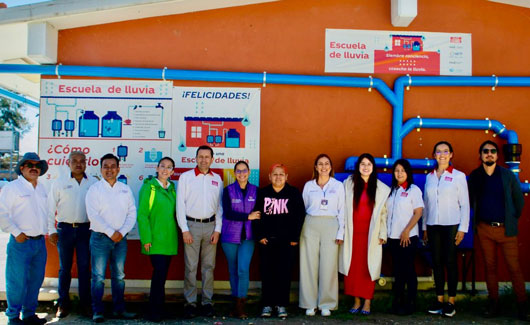 Recorre Secretaría de Bienestar planteles beneficiados con programa “Escuelas de Lluvia” en Huamantla