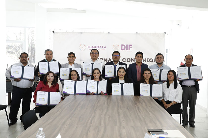 Firma Sedif convenio con municipios para apertura de 10 unidades básicas de rehabilitación