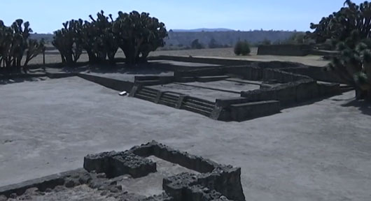 Resguarda Zona Arqueológica de Zultepec-Tecoaque historia del periodo Clásico